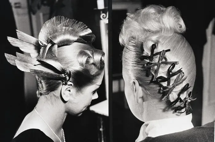 Framed Print : Women Model Futuristic Hair Styles Framed Print : Women Model Futuristic Hair Styles