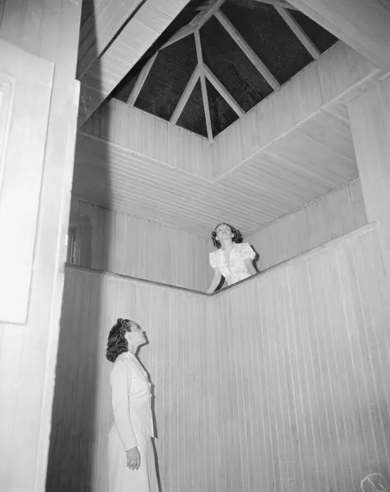 Framed Print : Women Observing Lightless Skylight Framed Print : Women Observing Lightless Skylight