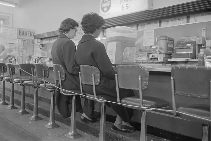 Framed Print : Women Participating in Sit-in Protest Framed Print : Women Participating in Sit-in Protest