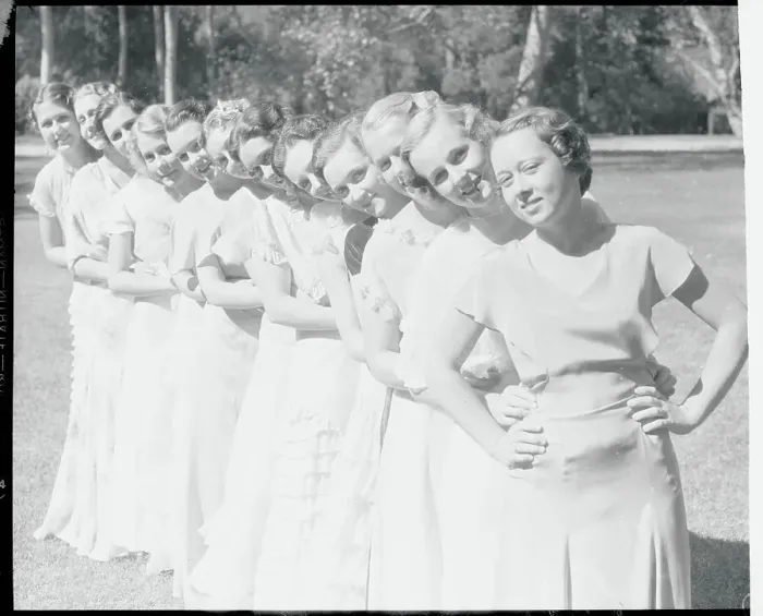 Framed Print : Women Participating in Talent Show Framed Print : Women Participating in Talent Show