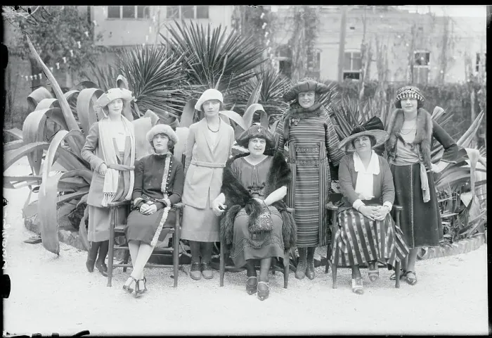Framed Print : Women Posing Together Framed Print : Women Posing Together