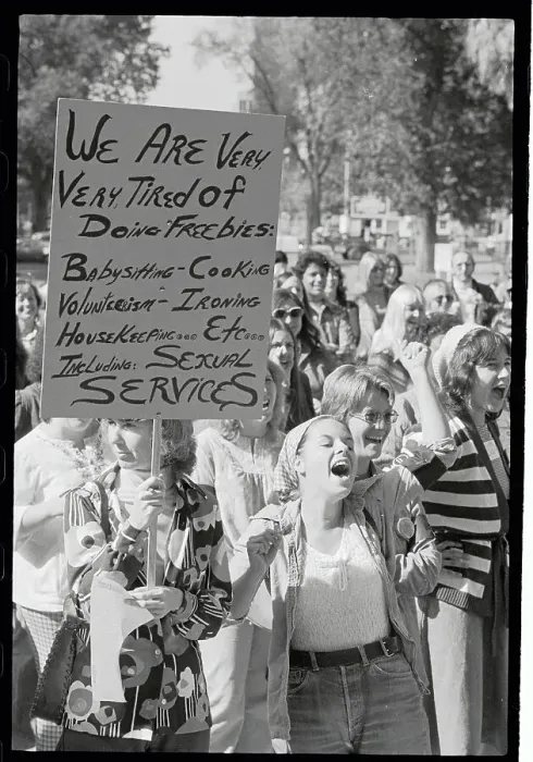 Framed Print : Women Rallying at the Capitol Framed Print : Women Rallying at the Capitol
