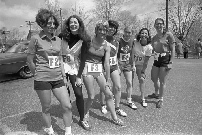 Framed Print : Women to Run Full Boston Marathon Framed Print : Women to Run Full Boston Marathon