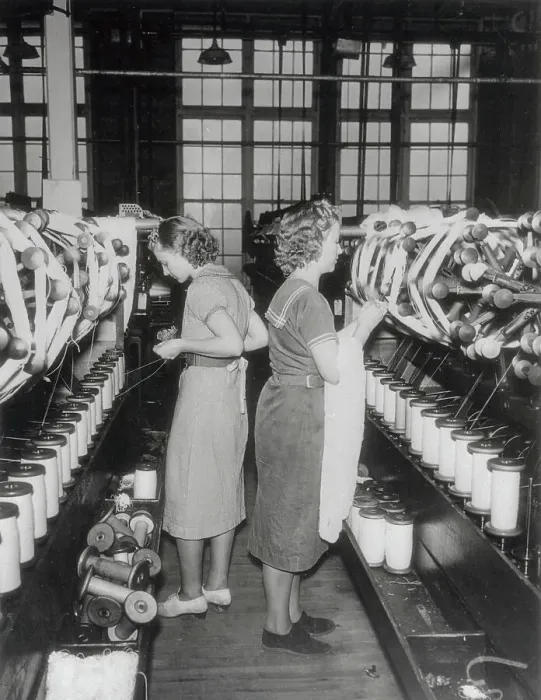 Framed Print : Women Running Yarn From a Skein Framed Print : Women Running Yarn From a Skein