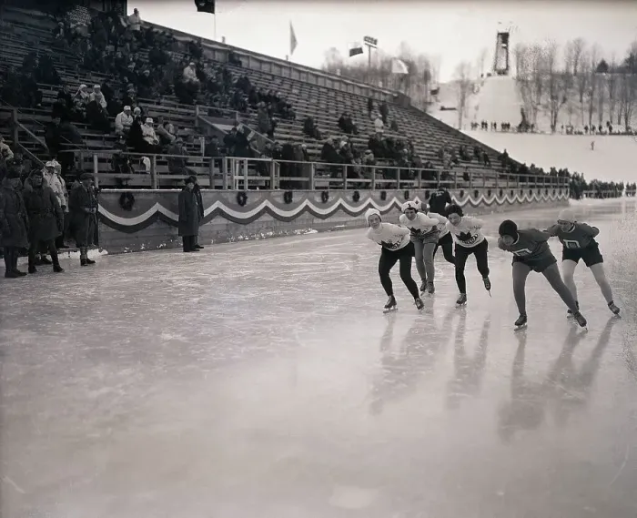 Framed Print : Women Speed Skating In Olympics Framed Print : Women Speed Skating In Olympics