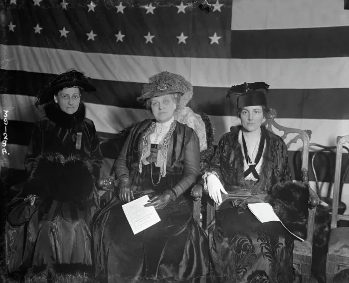 Framed Print : Women at Sufferage Convention Framed Print : Women at Sufferage Convention
