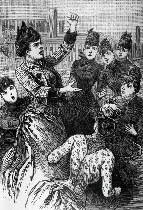 Framed Print : Women Suffragettes At A Gathering Framed Print : Women Suffragettes At A Gathering