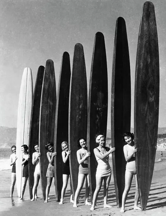 Framed Print : Women with Surf Paddleboards Framed Print : Women with Surf Paddleboards