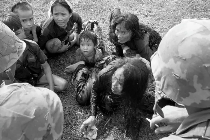 Framed Print : Women Suspected Of Being Viet Cong Framed Print : Women Suspected Of Being Viet Cong