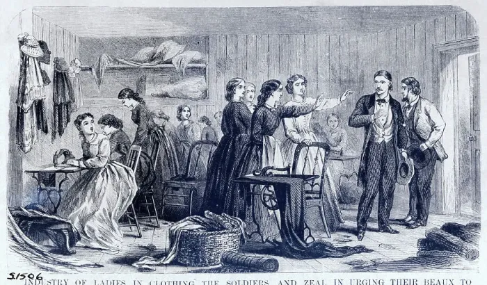 Framed Print : Women Urging Men to go to War Framed Print : Women Urging Men to go to War