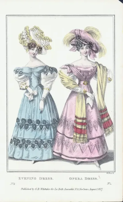 Framed Print : Women Wearing Evening and Opera Dress Framed Print : Women Wearing Evening and Opera Dress