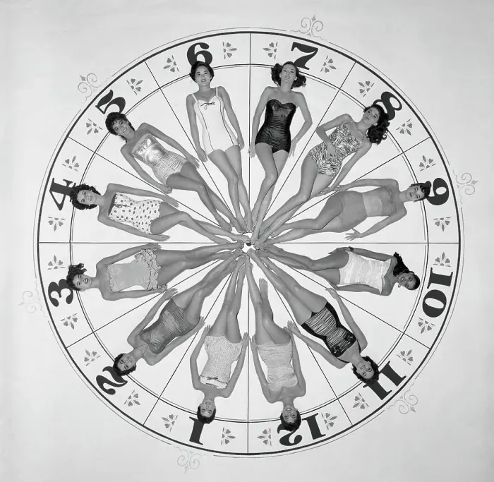 Framed Print : Women on Wheel of Fortune Framed Print : Women on Wheel of Fortune