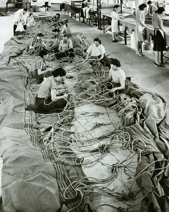 Framed Print : Women Working Amongst Snake-Like Wires Framed Print : Women Working Amongst Snake-Like Wires
