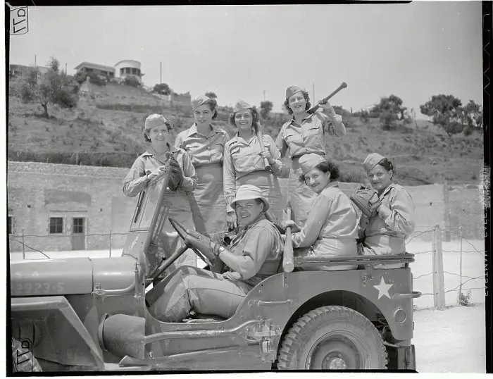 Framed Print : Women's Army Corps Soldiers After Softball Practice
