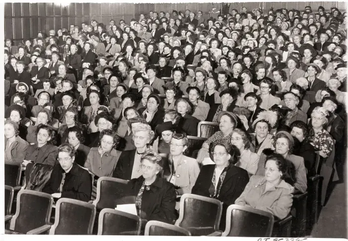 Framed Print : Women's Citizens Committee Meeting Framed Print : Women's Citizens Committee Meeting
