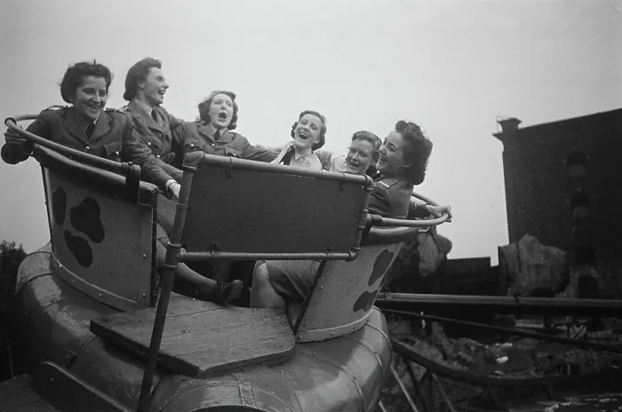 Framed Print : Women's Junior Air Corps Rally Framed Print : Women's Junior Air Corps Rally