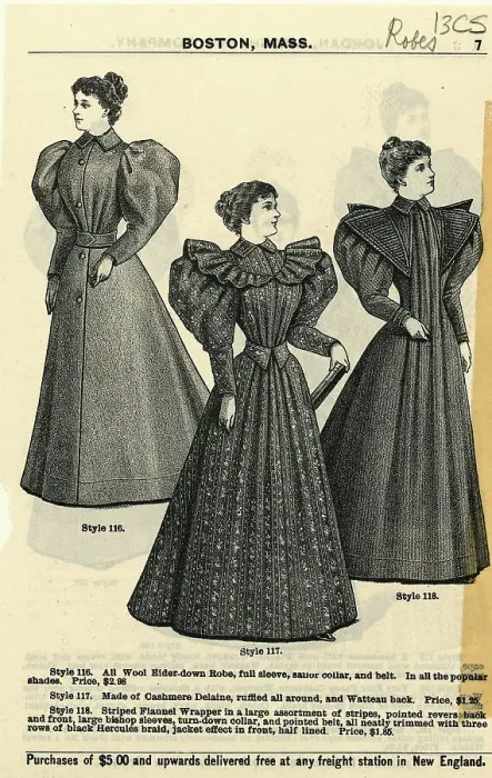 Framed Print : Womens Robes On Sale-Catalog / Illustratio Framed Print : Womens Robes On Sale-Catalog / Illustratio
