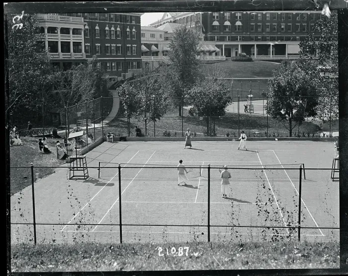 Framed Print : Women's Tennis Match Framed Print : Women's Tennis Match