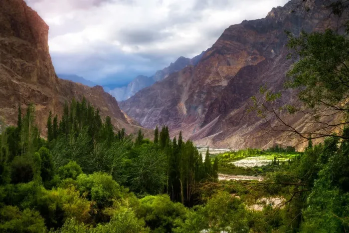 Framed Print : Wonderful Landscape view from Turtuk near Nubra Valley, Leh Ladakh, India Framed Print : Wonderful Landscape view from Turtuk near Nubra Valley, Leh Ladakh, India