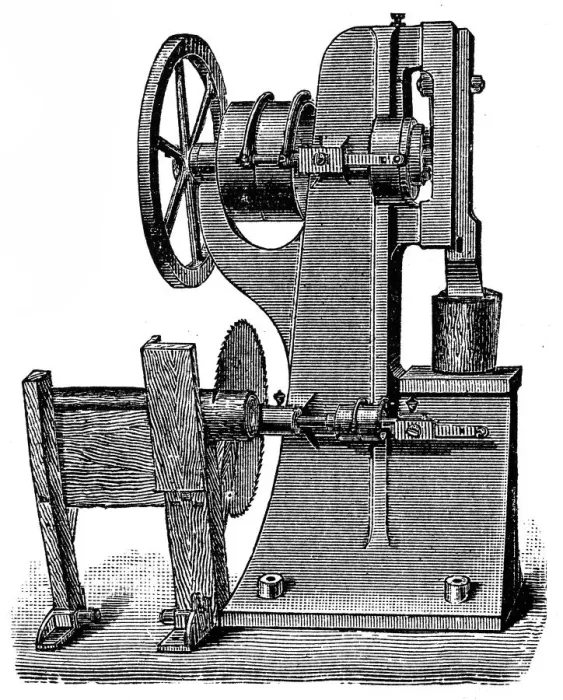 Framed Print : Wood Processing Machin Framed Print : Wood Processing Machin