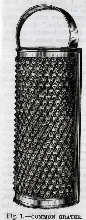 Framed Print : Woodcut Of A Kitchen Grater Framed Print : Woodcut Of A Kitchen Grater