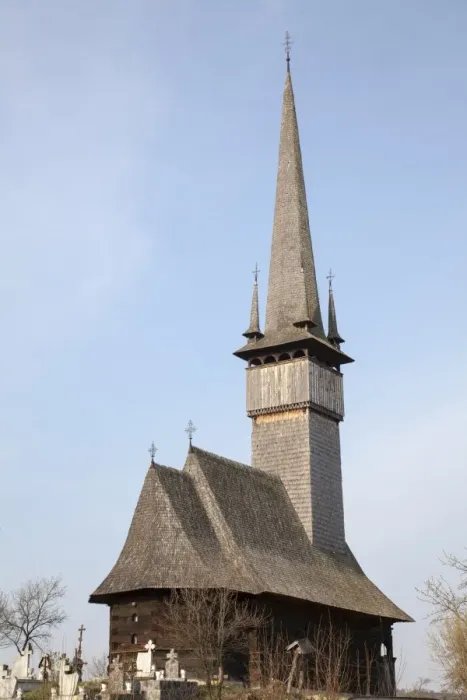 Framed Print : Wooden church of Poplis Framed Print : Wooden church of Poplis