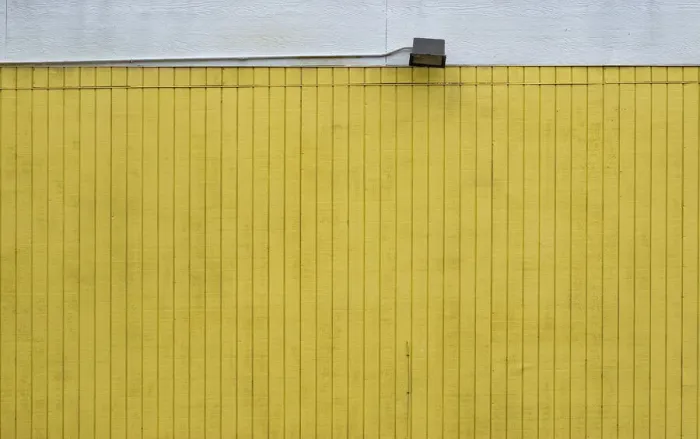 Framed Print : Wooden Yellow Wall Framed Print : Wooden Yellow Wall
