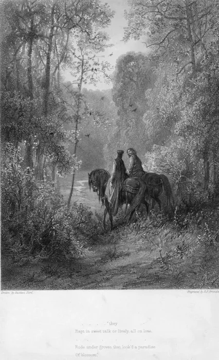 Framed Print : Woodland Lovers Framed Print : Woodland Lovers