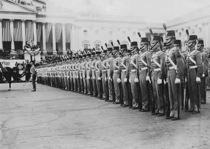 Framed Print : Woodrow Wilson Inauguration Framed Print : Woodrow Wilson Inauguration