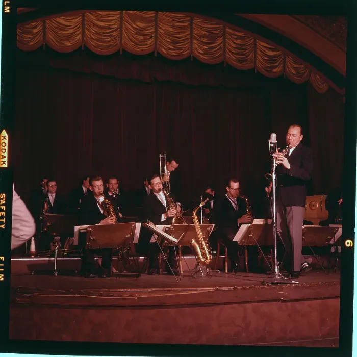 Framed Print : Woody Herman and Band