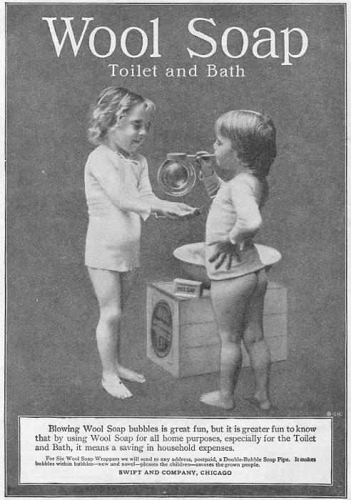 Framed Print : Wool Soap. Advertisement for Wool Soap by Swift and Company in Chicago, Illinois, 1899 Framed Print : Wool Soap. Advertisement for Wool Soap by Swift and Company in Chicago, Illinois, 1899