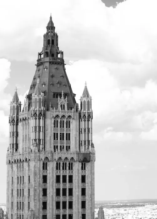 Framed Print : Woolworth Building Architectural Detail Framed Print : Woolworth Building Architectural Detail