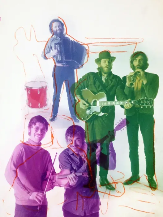 Framed Print : Work Print of The Band In Saugerties in 1969 Framed Print : Work Print of The Band In Saugerties in 1969