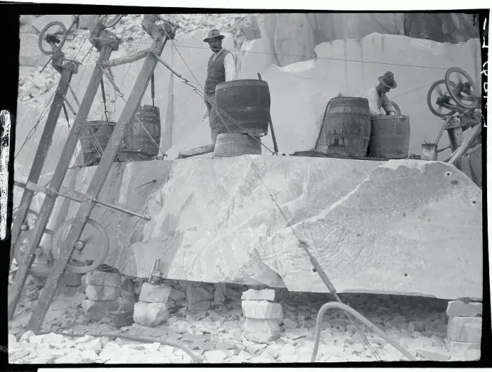 Framed Print : Workers in Quarries Framed Print : Workers in Quarries