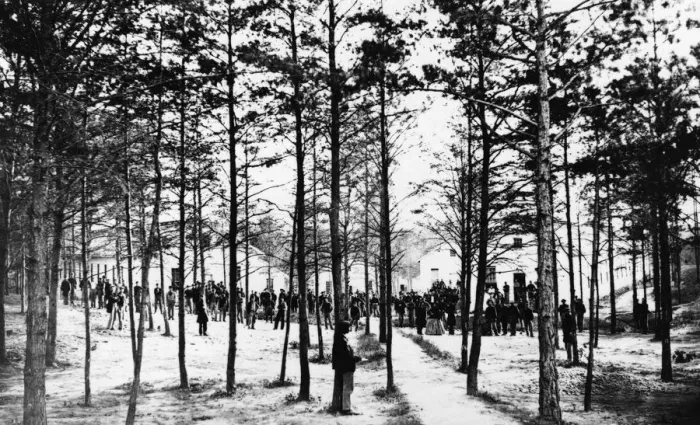 Framed Print : Workers In The Woods Framed Print : Workers In The Woods