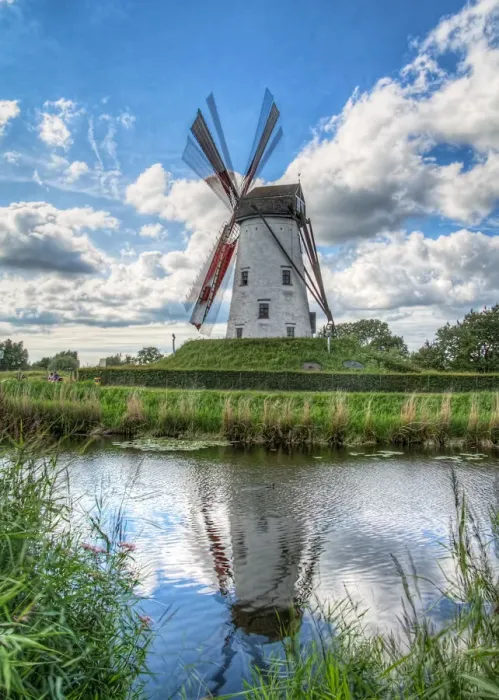 Framed Print : Working mill