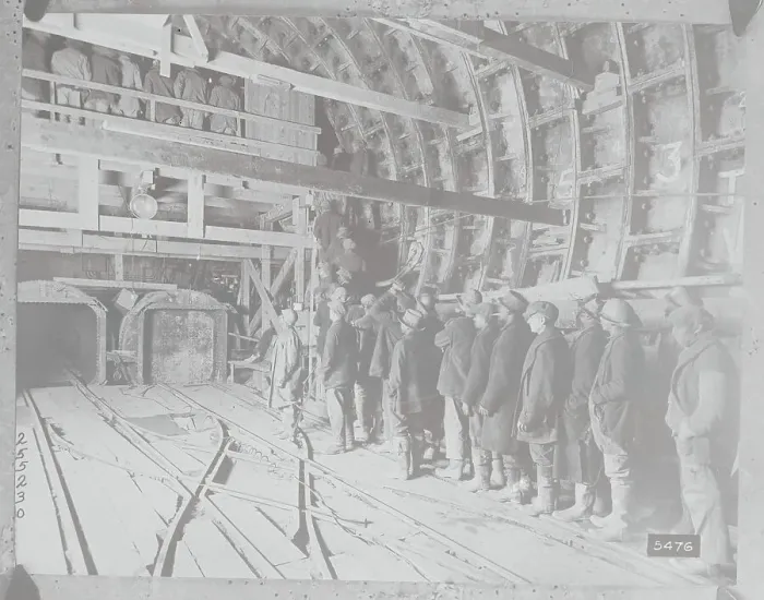 Framed Print : Workmen Lining Up for Pay Framed Print : Workmen Lining Up for Pay