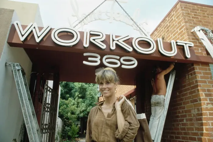 Framed Print : Workout Aerobics Studio Opening, Beverly Hills Framed Print : Workout Aerobics Studio Opening, Beverly Hills