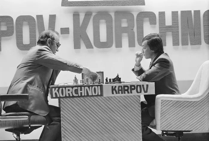 Framed Print : World Chess Championship Match