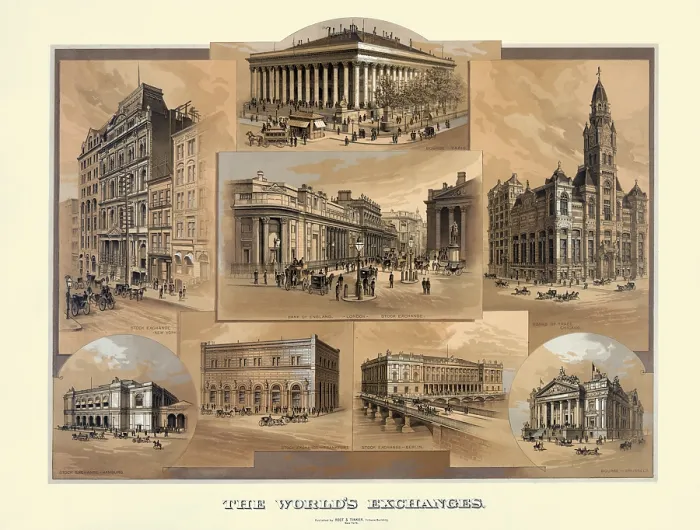 Framed Print : The World Exchanges Framed Print : The World Exchanges