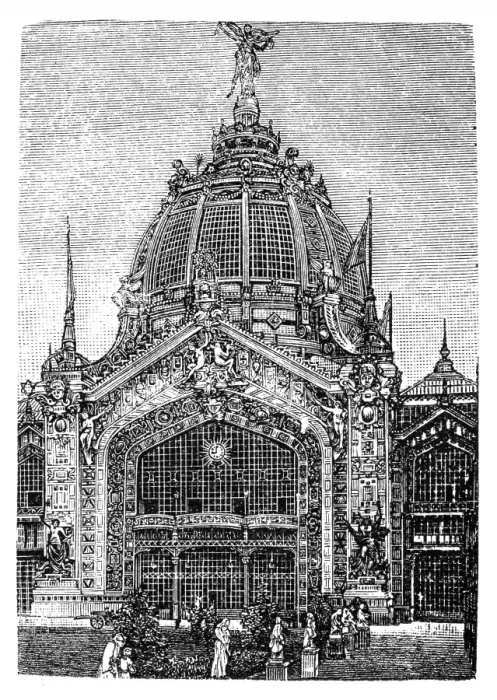 Framed Print : World exhibition in Paris 1889
