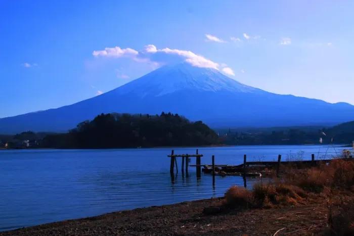 Framed Print : World heritage Mt. Fuji on Lake Kawaguchi Framed Print : World heritage Mt. Fuji on Lake Kawaguchi