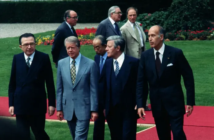 Framed Print : World Leaders at Summit Framed Print : World Leaders at Summit