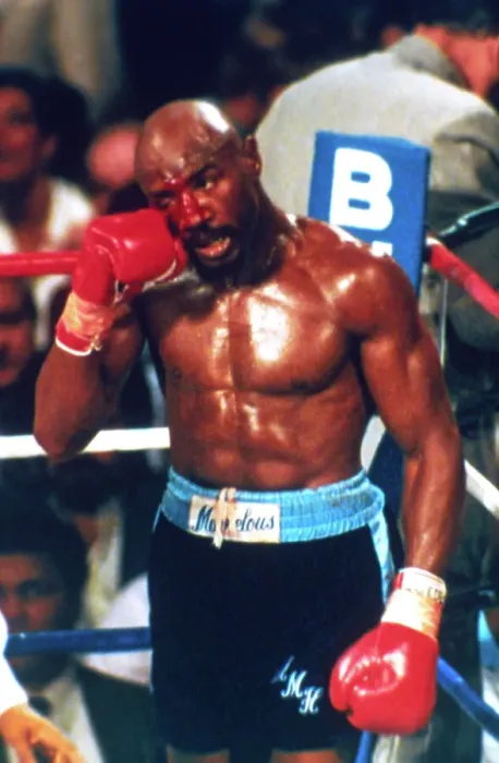 Framed Print : World Middleweight Champion Marvin Hagler Pausing in the Ring Framed Print : World Middleweight Champion Marvin Hagler Pausing in the Ring