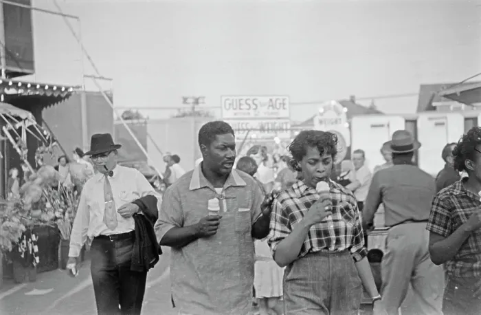 Framed Print : World Of Mirth Carnival, 1954