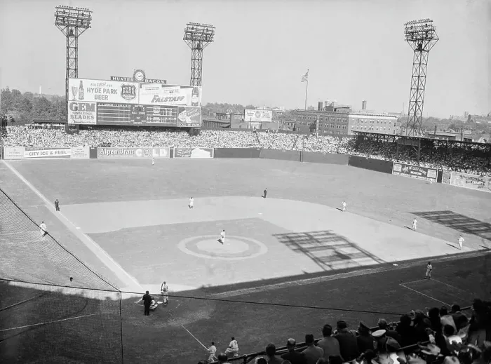 Framed Print : World Series Game at Sportsman's Park Framed Print : World Series Game at Sportsman's Park