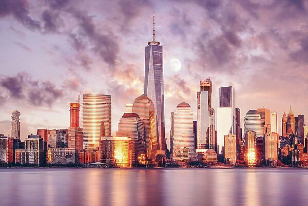 One World Trade Center Dominating the Skyline