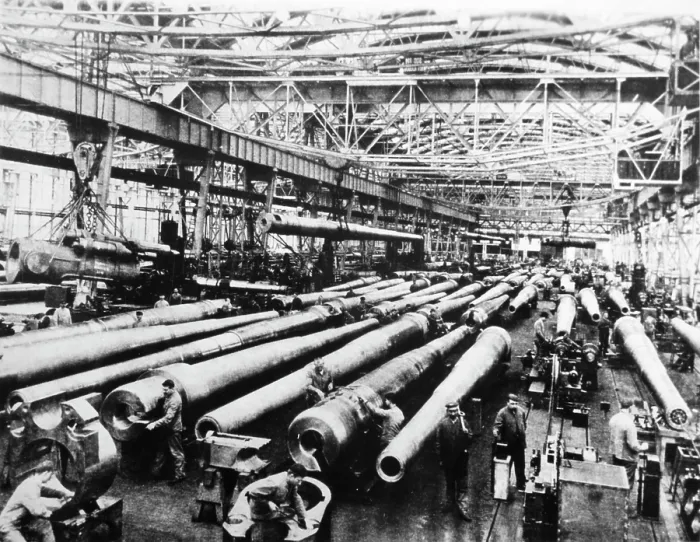 Framed Print : World War I - Krupp Gun Factory, Kruppwerke, Essen Framed Print : World War I - Krupp Gun Factory, Kruppwerke, Essen