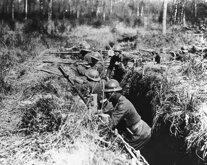 Framed Print : World War I Trench Warfare Framed Print : World War I Trench Warfare