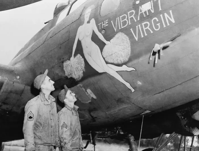 Framed Print : World War II Airplane Nose Art Framed Print : World War II Airplane Nose Art
